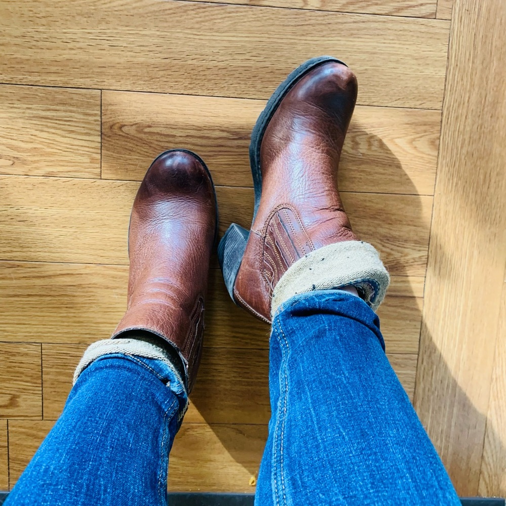 B.O.C leather booties, size 11. Slightly used.